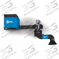 MILLER ELECTRIC Stationary Fume Extractor: 875 cfm, 3 ft Arm Lg, MERV 16, Filtair SWX-S (MPN 951619). Key specifications — Manufacturer Part Number: 951619; Brand: MILLER ELECTRIC; Input Voltage (Nominal): 120V.