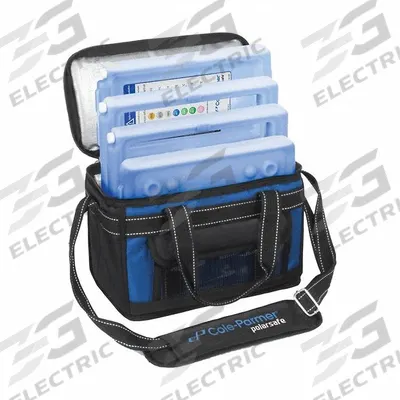 COLE-PARMER Cryogenic Storage Box: 12 1/4 in Overall Lg, 7 7/8 in Overall Wd, 5 7/8 in Overall Ht - Specimen Transport Coolers