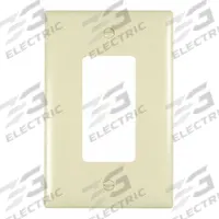 LEGRAND Wall Plate: Decorator-Rocker, 1 Gang, Brown, Jumbo Size (MPN TPJ26I). Key specifications — Brand: LEGRAND; Material: Nylon.