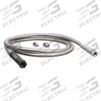 ENCORE Pre-Rinse Hose: Stainless Steel, Stainless Steel, 96 in Overall Lg, Encore (MPN KN50-Y004-96U). Key specifications — Sprayer Connection Size: 3/4"-14; Brand: ENCORE; Color/Finish: Stainless Steel; Material: Stainless Steel; Product Type: Pre-Rinse Hose.