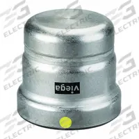 VIEGA MEGAPRESS Crimp Fitting Cap: 3 in Pipe Size, Press-fit, Carbon Steel, HNBR (MPN 28865). Key specifications — attr1347260: VIEGA MEGAPRESS.