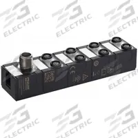 MURRELEKTRONIK IO-Link hub: 8 Output Ports, 3-Pole A-Coded M8 Female, 8 Digital Inputs, IP68, 24V DC (MPN 59607). Key specifications — attr912985: COM3 (230.4 kbit/s); attr912983: 24V DC; attr912984: IP68.