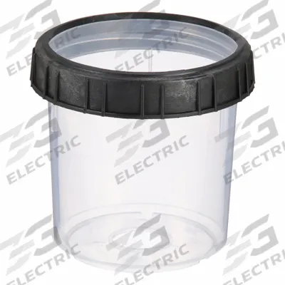 3M Spray Gun Cup: PPS, Plastic, Collar, 22 fl oz Cup Size Use, PPS Legacy - Spray Gun Cups