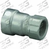 VIEGA MEGAPRESS Crimp Adapter Fitting: 1/2 in Pipe x 1/2 in Pipe Size, Press-fit x FNPT, FKM (MPN 84275). Key specifications — Brand: VIEGA MEGAPRESS.