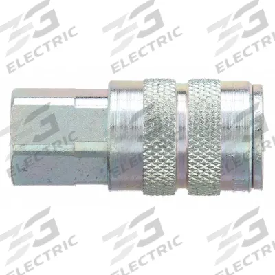 DIXON VALVE & COUPLING Quick Connect Hose Coupling: 1/4 in Body Size - Industrial Interchange Steel Quick-Connect Air Coupling Bodies