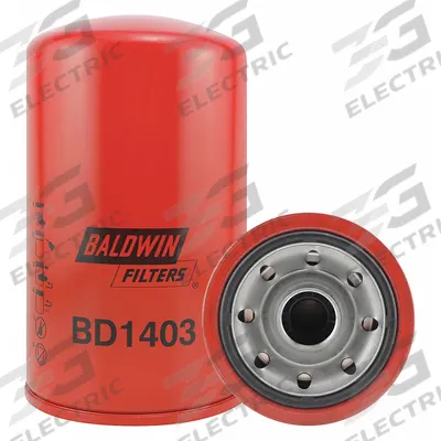 BALDWIN FILTERS Oil Filter: BD1403, M36 x 1.50 Thread Size, 8 11/16 in Overall Ht, Oil - Spin-On Oil Filters