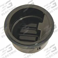 RECTORSEAL Trap Seal: 3 1/4 in Overall Dia, 11 1/2 in Overall Wd, 1 1/2 in Overall Ht, Black, Slip (MPN 97042). Key specifications — Material: HDPE; Connection Type: Slip; Brand: RECTORSEAL; Color: Black.