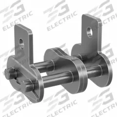 TSUBAKI Attachment Link: For Std Roller Chains, SK-1, 60, Double Strand, 3/4 in Pitch, Steel, 5 PK (MPN 60-2SK1CL). Key specifications — attr305132: Attachment; attr305112: TSUBAKI.
