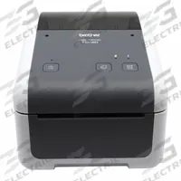 BROTHER Desktop Printer: Direct Thermal, 4.27 in Max. Print Wd, 6 in/sec, Tear Off Dispensing, Wired (MPN TD4520DN). Key specifications — Printer Series: TD 4520; Screen Type: Push Button; Dispensing Style: Tear Off; Printer Connectivity: RS232C; Print Speed: 6 in/sec; Wire Communication: Wired; Brand: BROTHER.