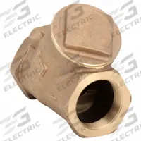 MILWAUKEE VALVE Swing Y Check Valve: Swing, Y-Style Valve Body, 2 in Pipe Size, FNPT x FNPT, Bronze (MPN 508 2"). Key specifications — Brand: MILWAUKEE VALVE.