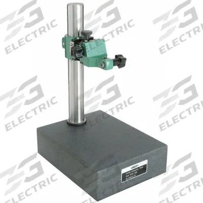 INSIZE Indicator/Comparator Stand: 10-63/64 in x 7.87 in x 2.126 in, Smooth Anvil - Granite Base Indicator Stands