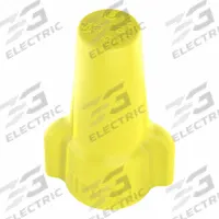 IDEAL Twist-On Wire Connectors: Yellow, Wire Sizes 14 AWG – 10 AWG, 600 V, 500, PK (MPN 30-651J). Key specifications — Brand: IDEAL; Maximum Wire Combination: (3) 12 AWG; Manufacturer Part Number: 30-651J; Minimum Wire Combination: (2) 18 AWG; Series: 451.