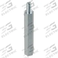 Standoff: Male x Female, M4x0.70 Thread Sz, 48 mm Lg, Hex, Steel, Zinc-Plated, 7 mm Hex Wd, 100 PK (MPN M11398.040.0040). Key specifications — Brand: APPROVED VENDOR.