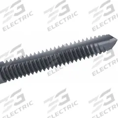 CHICAGO-LATROBE Straight Flute Hand Tap: 1/4"-20 UNC, H3 / 2B, 2 Flute, Plug Chamfer (MPN 173144)