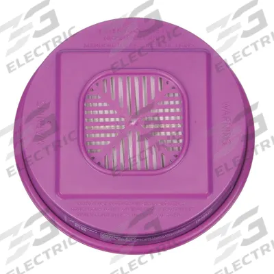 ALLEGRO Qualitative Fit Test Adapter Kit: HEPA Filter Cartridge/Rubber Inlet Plug - Allegro Respirator Fit Test Systems & Replacement Parts