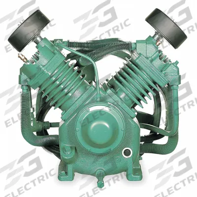 SPEEDAIRE Air Compressor Pump: Splash Lubricated, 2 Stage, 15 hp - Speedaire Air Compressor Pumps