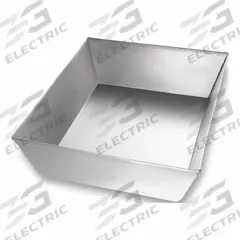 CHICAGO METALLIC Pizza Pan: 10 1/4 in Overall Lg, Aluminized Steel, Solid, 24 ga Gauge, Glazed (MPN 90825). Key specifications — Brand: CHICAGO METALLIC; Product Type: Pizza Pan; Material: Aluminized Steel; Perforated: Solid; NSF Certified: No; Coating: Glazed.