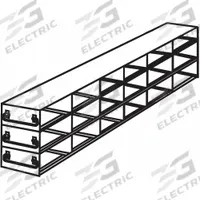 Freezer Drawer Rack: 21 1/2 in Overall Lg, 5 1/2 in Overall Wd, Stainless Steel, Slide Out Drawers (MPN RDMM63A). Key specifications — Includes: Slide Out Drawers; Material: Stainless Steel; Product Type: Freezer Drawer Rack; Brand: ARGOS TECHNOLOGIES.