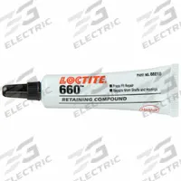LOCTITE Retaining Compound: 660, 0.2 fl oz, Tube, Silver, For Loose-Fitting Parts (MPN 209765). Key specifications — Color: Silver.
