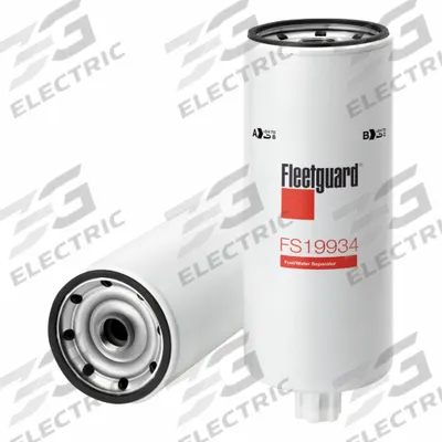 FLEETGUARD Fuel Filter: Spin-On, 11 1/2 in Overall Lg, 4 1/4 in Outside Dia - Spin-On Fuel/Water Separators