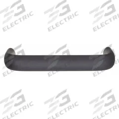 MONROE PMP Pull Handle: Threaded Holes, Aluminum, Black, 5.05 in Mounting Hole Center to Center (MPN MA-C763-030). Key specifications — Screw Size: M6; Brand: MONROE PMP; Color: Black.