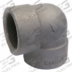 ANVIL Metal Pipe Elbow: 1 1/4 in x 1 1/4 in, Female NPT Threaded x Female NPT Threaded, Steel (MPN 0361001209). Key specifications — Maximum Operating Pressure: 2,000 psi @ 150° F; (DO NOT SEND) Manufacturer Location: Globally Sourced.
