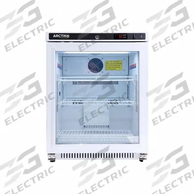 ARCTIKO Medical and Lab Refrigerator: 3.84 cu ft, Upright, 2°C to 8°C, 24 in Overall Dp - Pharmacy & Vaccine Refrigerators