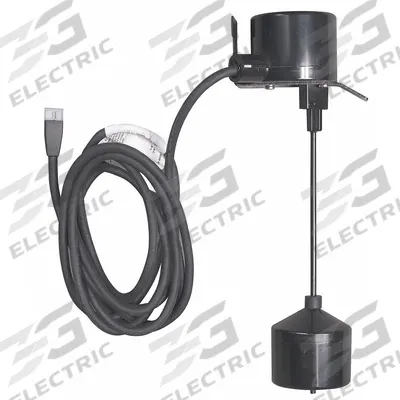 PRO SERIES PUMPS Float Switch: Vertical, Normally Open (Pump Down), 115V AC, 12 A - Vertical Float Switches