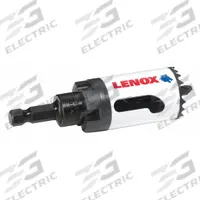 LENOX Hole Saw: 1 1/4 in Saw Dia., 4/5 Teeth per Inch, 1 7/8 in Max. Cutting Dp, Bi-Metal (MPN 1772491). Key specifications — attr1098070: 4/5; attr1098087: LENOX.