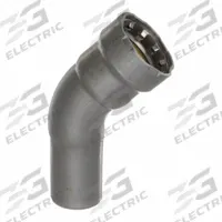 VIEGA MEGAPRESS Crimp Elbow Fitting: 3/4 in Pipe x 3/4 in CTS Size, Press-fit x FTG, Carbon Steel (MPN 26106). Key specifications — attr1347260: VIEGA MEGAPRESS.