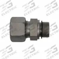 BRENNAN INDUSTRIES Compression Tube Straight: 38 mm OD x 24 mm OD size, Compression x MBSPP, Rigid (MPN D7400-S38-24-ED-SS). Key specifications — attr1196402: D7400-ED; attr1196481: BRENNAN INDUSTRIES.