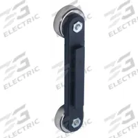 RETRACTA-BELT Receiver With Magnet: Black, 3 1/2 in Overall Ht, Magnetic-Mount (MPN RE-M). Key specifications — attr193628: RETRACTA-BELT; attr981604: Wall Mounted Retractable Barrier; attr981606: Plastic; attr981612: Receiver with Magnet; attr1005082: Magnetic-Mount.