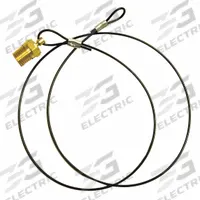 CONRADER Drain Pull Valve: 1/4 in Inlet Size, 1/4 in Outlet Size, 250 psi Max Op Pressure, Brass (MPN CDV14-60). Key specifications — attr60167: CDV14-60; attr60170: CONRADER; attr60179: Brass.
