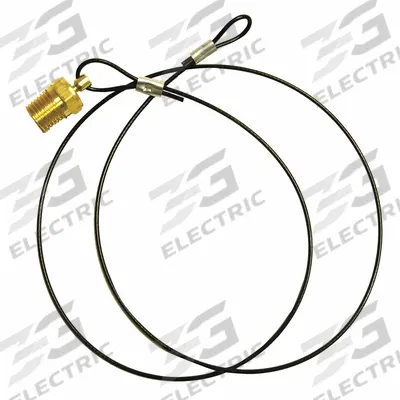 CONRADER Drain Pull Valve: 1/4 in Inlet Size, 1/4 in Outlet Size, 250 psi Max Op Pressure - Drain Pull Valves for Air Compressors