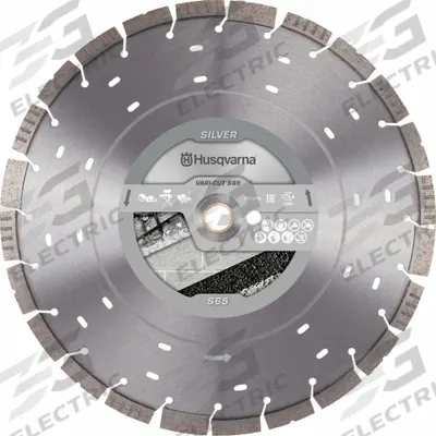 HUSQVARNA Diamond Saw Blade: Abrasive/Brick/Cured Concrete Soft/Limestone/Roof Tile/Sandstone - Concrete & Asphalt-Cutting Blades