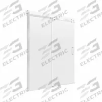 FOREMOST Shower Door: 58 7/8 in Min. Door Wd, 60 in Max. Door Wd, 74 in Overall Ht, Frameless (MPN LGRLSC6074-CL-SV). Key specifications — Brand: FOREMOST.