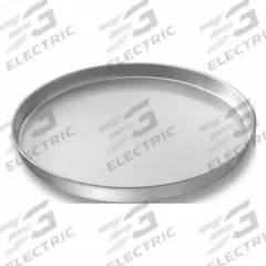 CHICAGO METALLIC Cake Pan: Round Cake Pan Pan, Aluminized Steel, Glazed, 12 in Overall Dia (MPN 41215). Key specifications — Bead Closure: Closed Bead; Coating: Glazed; Pan Style: Round Cake Pan; Perforation: Solid; Brand: CHICAGO METALLIC; Material: Aluminized Steel; NSF Certified: No.