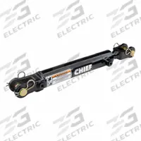 CHIEF Welded Hydraulic Cylinder: 4 in Bore Dia., 12 in Stroke Lg, 22 1/4 in Retracted Lg, 37,920 lb (MPN 297175). Key specifications — attr95618: Double Acting; attr98893: CHIEF.