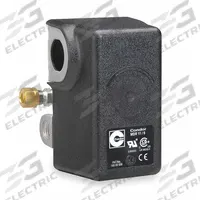CONDOR USA, INC Pressure Switch: Std, 25 psi – 160 psi, (4) 1/4" FNPT, 100 psi / 125 psi ON/OFF (MPN 11GCXE). Key specifications — attr1027655: Diaphragm; attr434202: CONDOR USA, INC; attr1027685: (4) 1/4" FNPT; attr1027686: Standard; attr1027690: None.