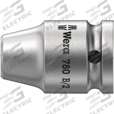WERA TOOLS Ratchet Adapter: 3/8 in Drive Size, 1/4 in Drive Ratchets, 1 in Overall Lg - Ratchet Adapters