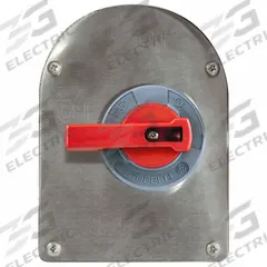 HUBBELL Replacement Cover: 600V AC, Red Door Handle Color (MPN HBLDS3SSRRC). Key specifications — Material: 304 Stainless Steel; Features: Sloped Cover Shape; Manufacturer Part Number: HBLDS3SSRRC; Brand: HUBBELL; Product Type: Replacement Cover.