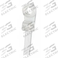 PANDUIT Cable Tie: 8 in Nominal Lg, 2 in Nominal Max. Bundle Dia., 0.19 in Wd, Natural, 1,000 PK (MPN PLC2S-S10-M). Key specifications — Screw Mount Hole Size: #10; Color: Natural; Brand: PANDUIT.