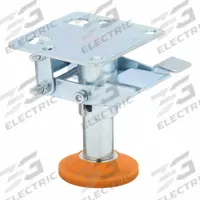 APPROVED VENDOR Floor Lock: For 4 in Wheel Dia, 4 3/8 in Floor Lock Retracted Ht, Steel (MPN FL-LKL-4). Key specifications — Brand: APPROVED VENDOR.
