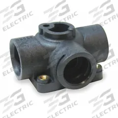 ACORN Valve Body: Air-Trol®, Noryl, 2 3/8 in Overall Wd, 2 1/8 in Overall Ht, Black (MPN 2570-026-000). Key specifications — Color: Black; Compatible Series: Air-Trol®; Includes: Air-Trol Valve Left-Hand Valve Body; Product Type: Valve Body; Brand: ACORN; Material: Noryl.