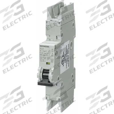 Siemens Miniature Circuit Breaker: 32 A Amps, 60V DC, 10kA at 277V AC, Screw Clamp - C-Curve, 1-Pole UL489 DIN Rail-Mount Miniature Circuit Breakers