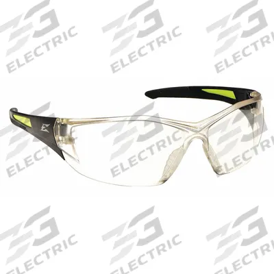EDGE EYEWEAR Safety Glasses: Full-Frame, Anti-Reflective, Metal Detectable - Padded Comfort-Fit Safety Glasses