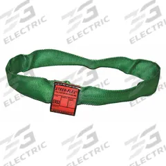 STREN-FLEX Round Sling: Type 5, Polyester, Nylon, 12 ft Sling Lg, 29/32 in Body Dia (MPN STRERS2-12). Key specifications — Brand: STREN-FLEX.