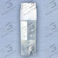 APPROVED VENDOR Cryogenic Vial: Cryogenic, Polypropylene, 1 mL, 12.5 mm Body Dia, Sterile, Colorless (MPN 3010). Key specifications — Self-Standing: Self-Standing; Brand: APPROVED VENDOR; Vial Type: Cryogenic; Body Color: Colorless; Includes Closure: Yes; Bottom Shape: Conical; Thread Location: External.