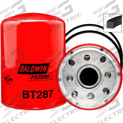 BALDWIN FILTERS Oil Filter: Hydraulic Fluid, 1 1/2"-16 Thread Size, Spin-On - Spin-On Hydraulic Filters