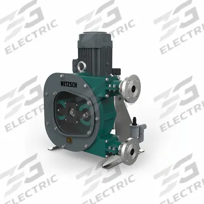 PERIPRO Hose Pump: Three Ph, 2 hp, EPDM Hose, 35 mm Hose Dia, 10.3 gpm Max. Flow Rate - Peristaltic Chemical Metering Hose Pumps